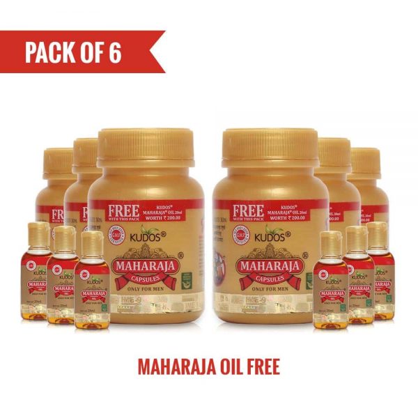 Kudos Maharaja Caps (Pack Of 6)